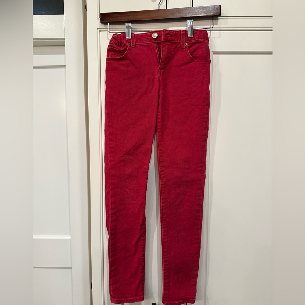GAP Kid’s Skinny Jeans in Deep Red